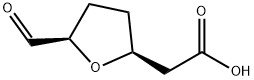 2-Furanacetic acid, 5-formyltetrahydro-, cis- (9CI)