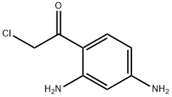 Ethanone, 2-chloro-1-(2,4-diaminophenyl)- (9CI)