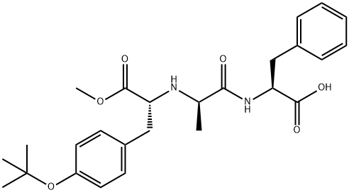L-Phenylalanine, N-[N-[1-[[4-(1,1-dimethylethoxy)phenyl]methyl]-2-methoxy-2-oxoethyl]-D-alanyl]-, (R)- (9CI)
