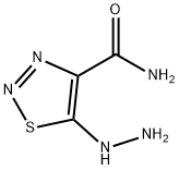 1,2,3-Thiadiazole-4-carboxamide,5-hydrazino-(9CI)