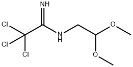 (1Z)-2,2,2-三氯-N'-(2,2-二甲氧基乙基)乙脒