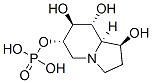 1,6,7,8-Indolizinetetrol, octahydro-, 6-(dihydrogen phosphate), 1S-(1.alpha.,6.beta.,7.alpha.,8.beta.,8a.beta.)-
