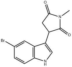 3-(5-bromo-1H-indol-3-yl)-N-methylsuccinimide
