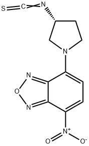 (R)-(-)-4-(3-异硫氰酸基吡咯烷-1-基)-7-硝基-2,1,3-苯并恶二唑[用于旋光纯度测定的高效液相色谱标记试剂]