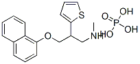 N-METHYL-3-(1-NAPHTHYLOXY)-2-(2-THIENYL)PROPAN-1-AMINE PHOSPHATE
