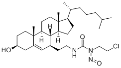 7-beta(N-(2-Chloroethyl)-N-nitroso-N-carbonylaminoethyl)cholesterol