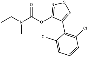 4-(2,6-Dichlorophenyl)-1,2,5-thiadiazol-3-yl-N-methyl, N-ethylcarbamat e