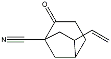 Bicyclo[3.2.1]octane-1-carbonitrile, 6-ethenyl-2-oxo-, exo- (9CI)