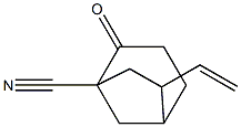 Bicyclo[3.2.1]octane-1-carbonitrile, 6-ethenyl-2-oxo-, endo- (9CI)