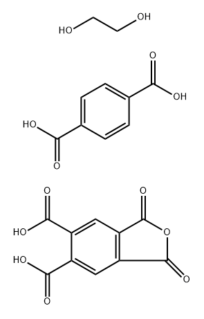 1,4-Benzenedicarboxylic acid, polymer with 1,2-ethanediol, hydrogen 1,3-dihydro-1,3-dioxo-5,6-isobenzofurandicarboxylate