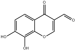 4H-1-Benzopyran-3-carboxaldehyde, 7,8-dihydroxy-4-oxo- (9CI)