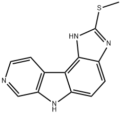 Pyrido[4,3:4,5]pyrrolo[3,2-e]benzimidazole,  1,6-dihydro-2-(methylthio)-