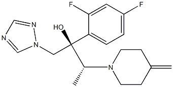 (2R,3R)-2-(2,4-DIFLUOROPHENYL)-3-(4-METHYLIDENEPIPERIDIN-1-YL)-1-(1,2,4-TRIAZOL-1-YL)BUTAN-2-OL