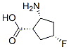 Cyclopentanecarboxylic acid, 2-amino-4-fluoro-, (1alpha,2alpha,4alpha)- (9CI)