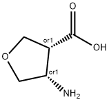 3-Furancarboxylicacid,4-aminotetrahydro-,(3R,4S)-rel-(9CI)