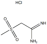 2-METHANESULFONYLETHANIMIDAMIDE HYDROCHLORIDE