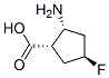Cyclopentanecarboxylic acid, 2-amino-4-fluoro-, (1alpha,2alpha,4beta)- (9CI)