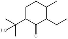 Cyclohexanone,  2-ethyl-6-(1-hydroxy-1-methylethyl)-3-methyl-