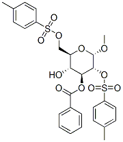.alpha.-D-Glucopyranoside, methyl, 3-benzoate 2,6-bis(4-methylbenzenesulfonate)