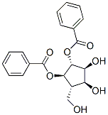 1,2,3,4-Cyclopentanetetrol, 5-(hydroxymethyl)-, 1,2-dibenzoate, 1R-(1.alpha.,2.beta.,3.alpha.,4.alpha.,5.beta.)-