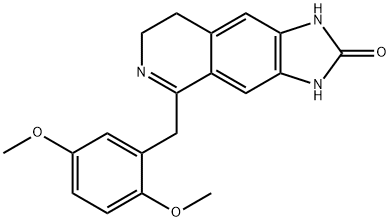 2H-Imidazo[4,5-g]isoquinolin-2-one,  5-[(2,5-dimethoxyphenyl)methyl]-1,3,7,8-tetrahydro-