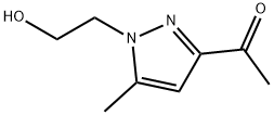Ethanone, 1-[1-(2-hydroxyethyl)-5-methyl-1H-pyrazol-3-yl]- (9CI)