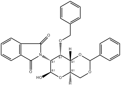.beta.-D-Allopyranose, 2-deoxy-2-(1,3-dihydro-1,3-dioxo-2H-isoindol-2-yl)-3-O-(phenylmethyl)-4,6-O-(phenylmethylene)-