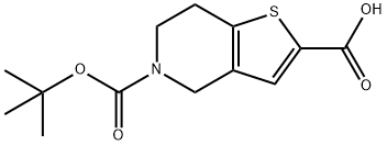 5-BOC--4,5,6,7-四氢噻吩[3,2-C]-吡啶-2-羧酸
