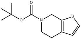 叔-丁基 4,5-二氢噻吩并[2,3-C]吡啶-6(7H)-羧酸酯