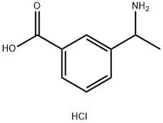 3-(1-氨基乙基)苯甲酸盐酸盐