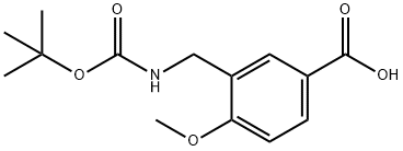 3-(BOC-AMINO)METHYL-4-METHOXY-BENZOIC ACID