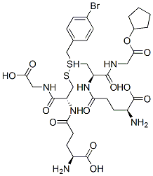 S-4-bromobenzylglutathione cyclopentyl diester