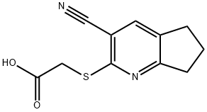 [(3-cyano-6,7-dihydro-5H-cyclopenta[b]pyridin-2-yl)sulfanyl]acetic acid