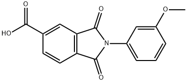 2-(3-甲氧苯基)-1,3-二氧代-异5-吲哚甲酸