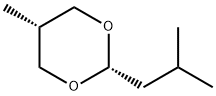 1,3-Dioxane, 5-methyl-2-(2-methylpropyl)-, cis-
