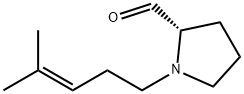 2-Pyrrolidinecarboxaldehyde,1-(4-methyl-3-pentenyl)-,(2S)-(9CI)