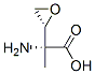 Oxiraneacetic acid, alpha-amino-alpha-methyl-, (R*,R*)- (9CI)