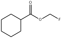 Cyclohexanecarboxylic acid, fluoromethyl ester (9CI)