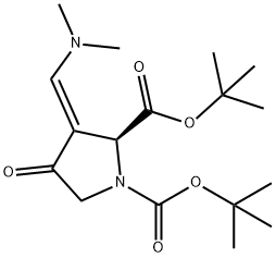 二叔丁基 (S,Z)-3-((二甲氨基)亚甲基)-4-氧代吡咯烷-1,2-二羧酸