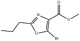 4-Oxazolecarboxylicacid,5-bromo-2-propyl-,methylester(9CI)