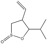 1,2-Oxathiolane,4-ethenyl-5-(1-methylethyl)-,2-oxide(9CI)