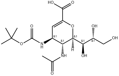 5-(乙酰氨基)-2,6-脱水-3,4,5-三脱氧-4 - [[(1,1-二甲基乙氧基)羰基]氨基] -D-甘油基-D-半乳-2-壬烯酸