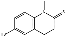 2(1H)-Quinolinethione,  3,4-dihydro-6-mercapto-1-methyl-