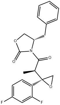 (4S)-3-[(2R)-2-[(2R)-2-(2,4-二氟苯基)-2-环氧乙基]-1-氧代丙基]-4-(苯基甲基)-2-恶唑啉酮