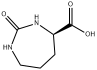 1H-1,3-Diazepine-4-carboxylicacid,hexahydro-2-oxo-,(R)-(9CI)