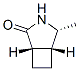 3-Azabicyclo[3.2.0]heptan-2-one,4-methyl-,[1S-(1alpha,4beta,5alpha)]-(9CI)