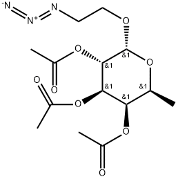 2-叠氮基乙基2,3,4-三-O-乙酰基-Α-L-吡喃葡萄糖苷