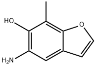 6-Benzofuranol,  5-amino-7-methyl-
