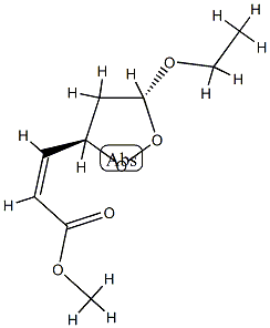 2-Propenoicacid,3-(5-ethoxy-1,2-dioxolan-3-yl)-,methylester,[3alpha(Z),5bta]-(9CI)