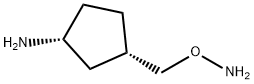Cyclopentanamine, 3-[(aminooxy)methyl]-, cis- (9CI)